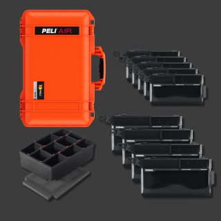 Peli Air 1535 met CRD Adventure Organising Kit IV Oranje