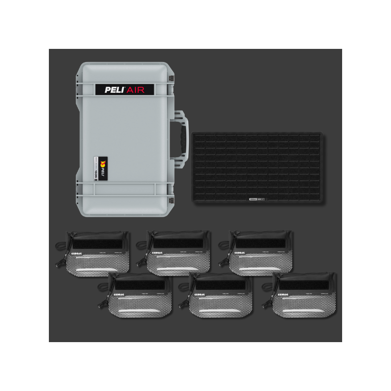 Peli Air 1535 with CRD Adventure Organising Kit V Silver