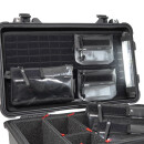 Peli 1510 con CRD Adventure Organising Kit I, negro