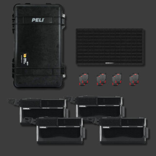 Peli 1510 con CRD Adventure Organising Kit III, nero