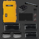 Peli 1510 con CRD Adventure Organising Kit I, Amarillo