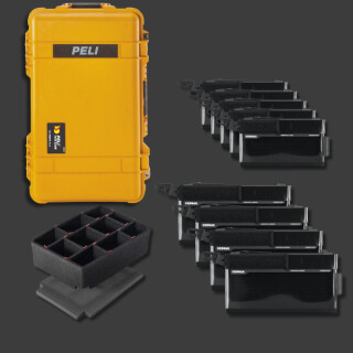 Peli 1510 z zestawem organizacyjnym CRD Adventure IV, żółty