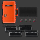 Peli 1510 med CRD Adventure Organising Kit III, orange