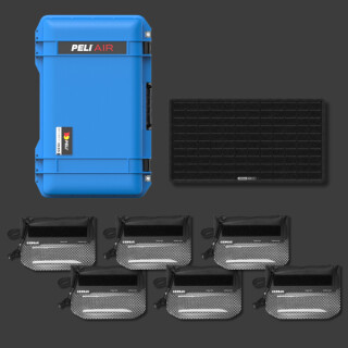 Peli Air 1535 med CRD Adventure Organising Kit V Blue