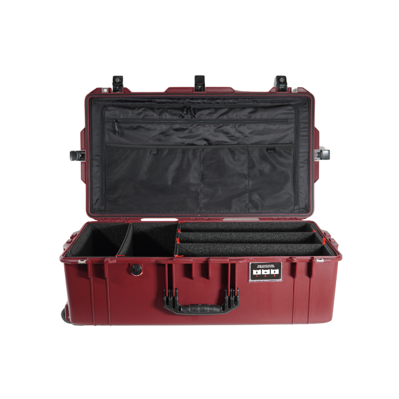 Peli Air 1615 da viaggio con TrekPak, sangue di bue