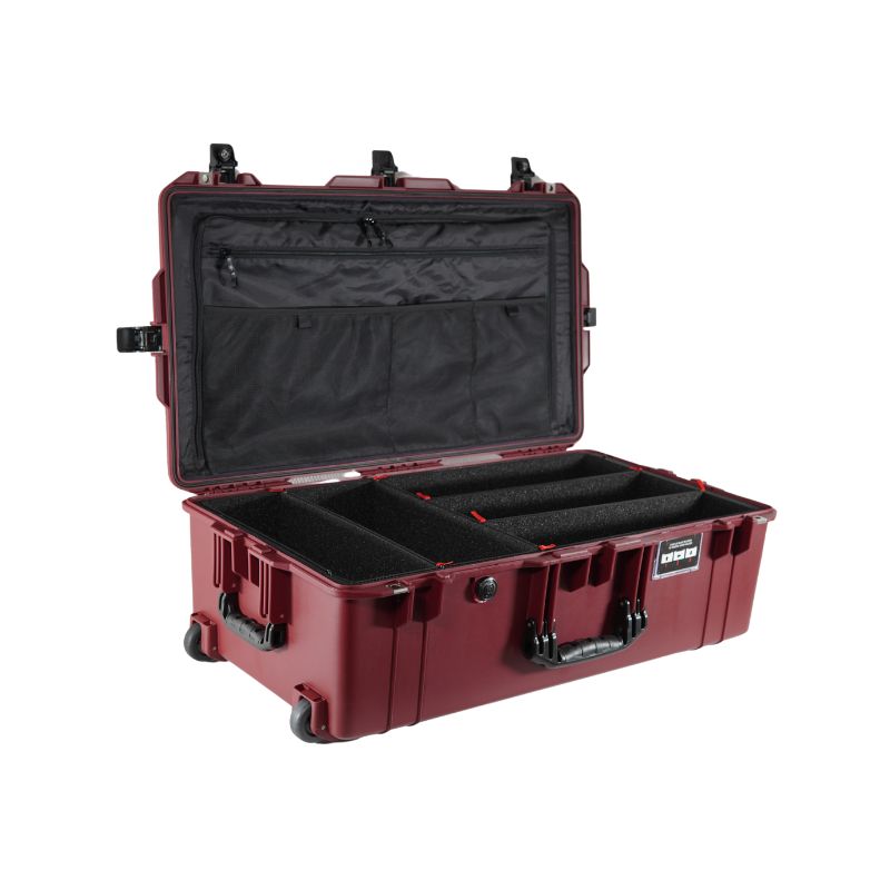 Peli Air 1615 da viaggio con TrekPak, sangue di bue
