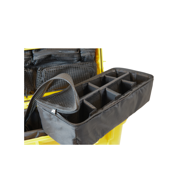 Peli Case 1430 Top Loader with divider system, yellow