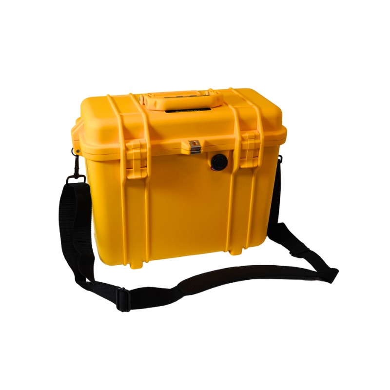 Peli Case 1430 Top Loader with divider system, yellow
