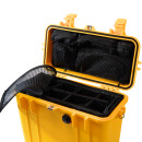 Peli Case 1430 Top Loader mit Einteilungssystem, gelb