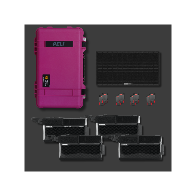 Peli 1510 con CRD Adventure Organising Kit III Rosa
