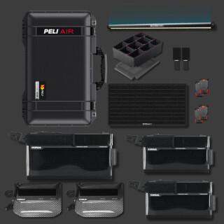 Peli Air 1535 met CRD Adventure Organising Kit II Zwart