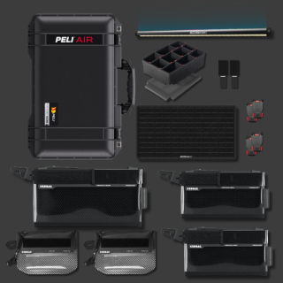 Peli Air 1535 med CRD Adventure Organising Kit II Sort