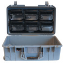 Peli Air 1535 con kit organizzativo CRD Adventure V Nero