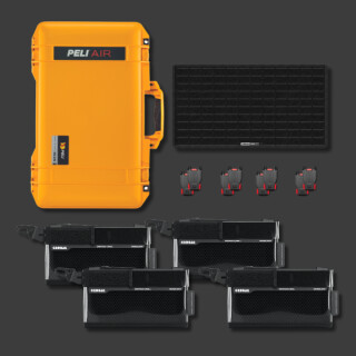 Peli Air 1535 med CRD Adventure Organising Kit III Gul