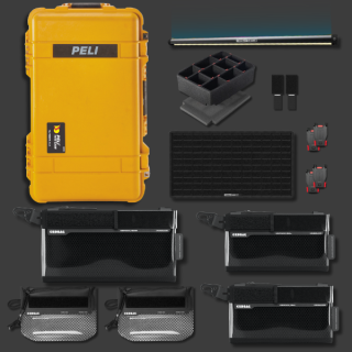 Peli 1510 z zestawem organizacyjnym CRD Adventure II Żółty