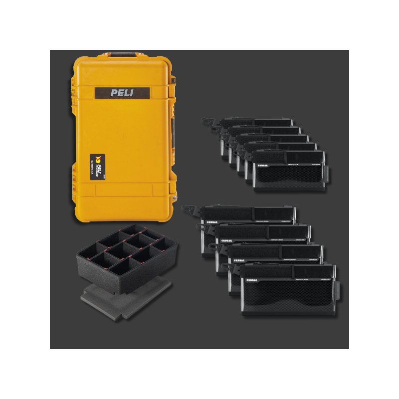 Peli 1510 med CRD Adventure Organising Kit IV Gul