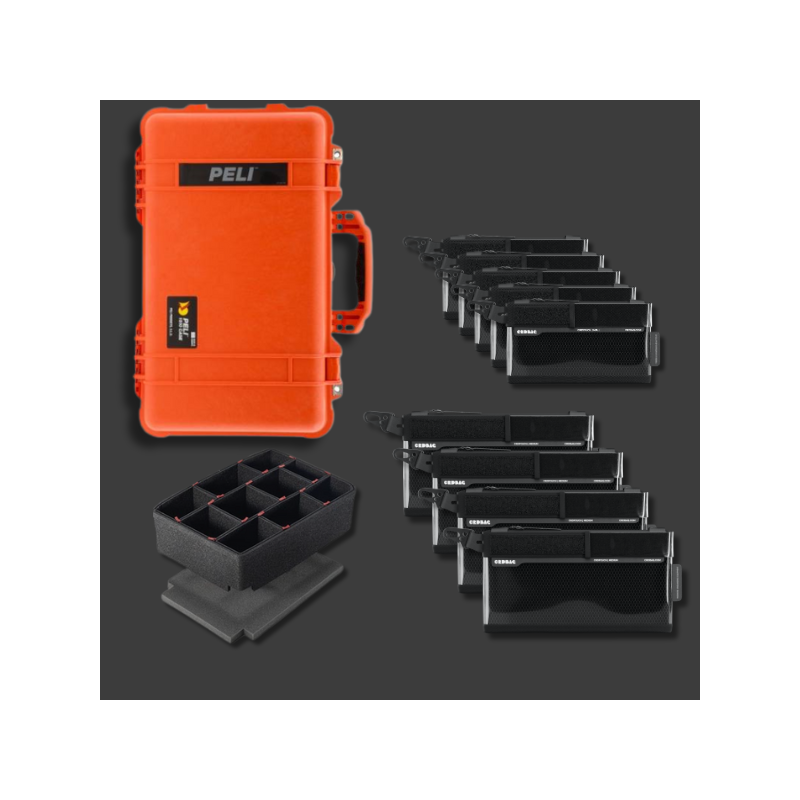 Peli 1510 mit CRD Adventure Organizing Kit IV Orange