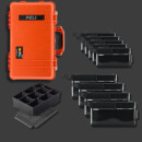 Peli 1510 con kit organizzativo CRD Adventure IV Arancione