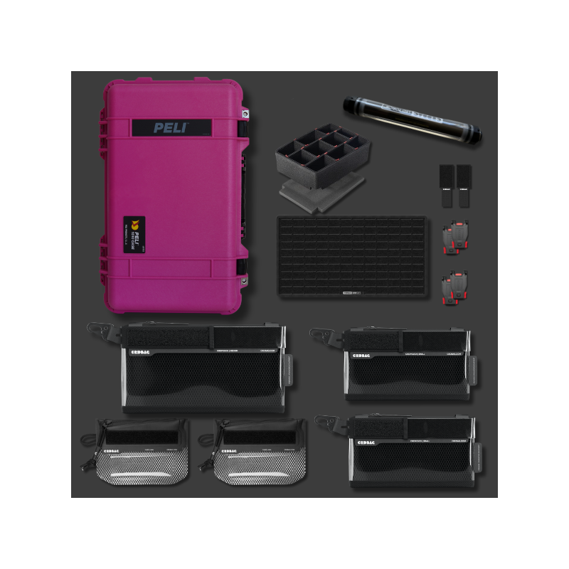 Peli 1510 mit CRD Adventure Organizing Kit I Pink