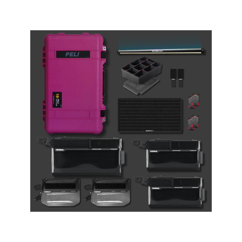 Peli 1510 mit CRD Adventure Organizing Kit II Pink
