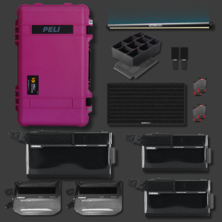 Peli 1510 mit CRD Adventure Organizing Kit II Pink