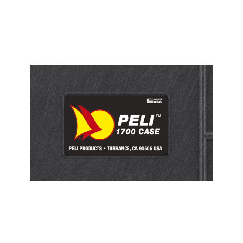 Peli Case 1700 Produktaufkleber