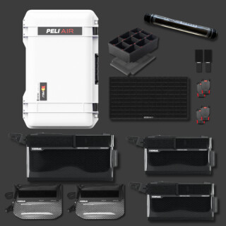 Peli Air 1535 met CRD Adventure Organisatieset I Wit