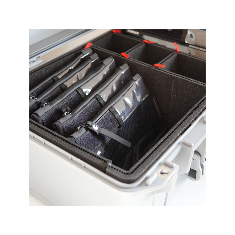 Peli Air 1535 avec CRD Adventure Organizing Kit IV blanc