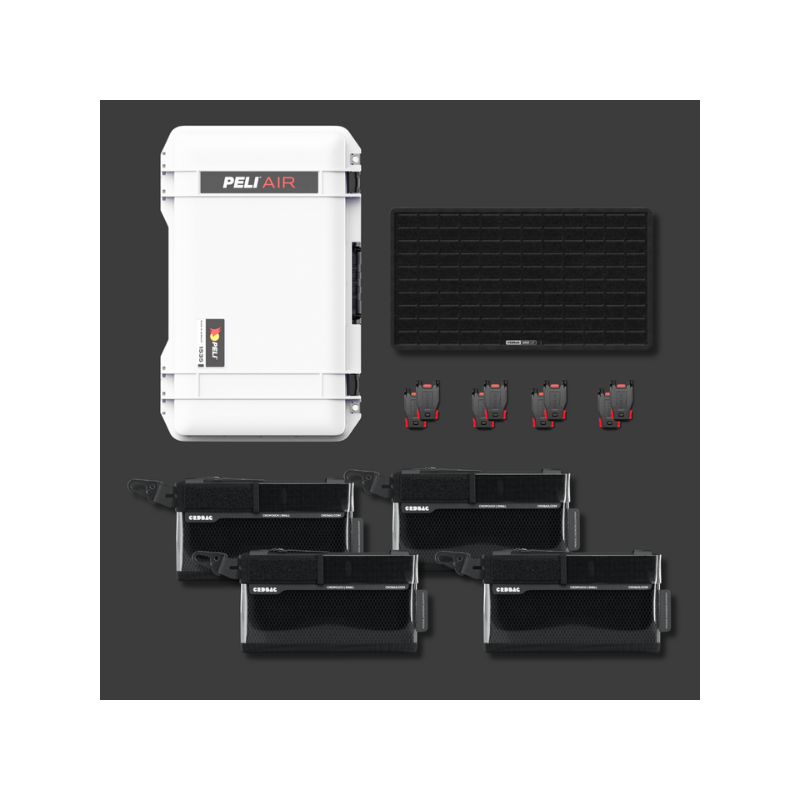 Peli Air 1535 with CRD Adventure Organising Kit III White
