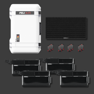Peli Air 1535 with CRD Adventure Organising Kit III White
