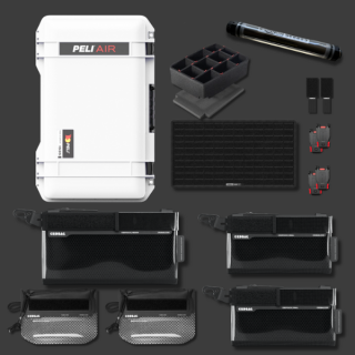 Peli Air 1535 met CRD Adventure Organisatieset I Wit