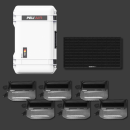Peli Air 1535 mit CRD Adventure Organizing Kit V Weiß