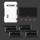 Peli Air 1535 con kit organizzativo CRD Adventure III Bianco