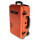 Peli Case 1510, arancione con chiusure e maniglie nere