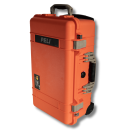Peli Case 1510, Orange mit desertfarbenen Griffen und...