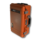 Peli Air 1535, orange mit silbernen Verschlüssen und...