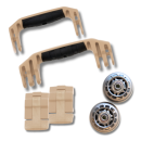 Peli 1510 Ersatzgriffe und Verschlüsse, Desert Tan...