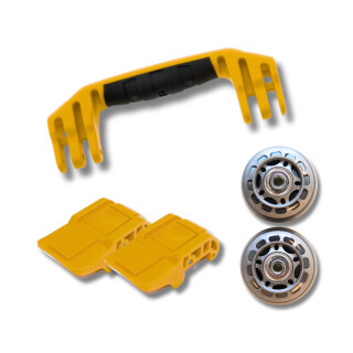 Peli Air 1535 Ersatzgriff und Verschlüsse, Gelb (Set mit 1 Griff und 2 Verschlüssen)