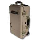 Peli Case 1510, Desert Tan mit olivgrünen Griffen...