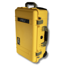 Peli Case 1510, Gelb mit olivgrünen Griffen und...