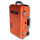 Peli Case 1510, orange mit silbernen Verschlüssen und Griffen