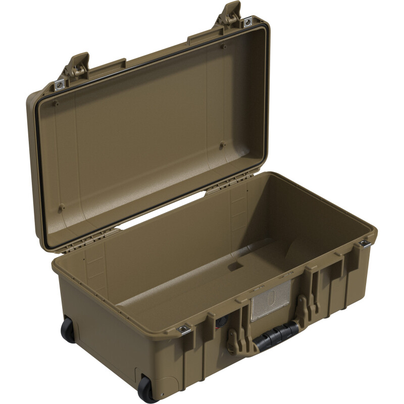 Valise à roulettes Peli Air 1535 sans mousse, OCP Tan 499