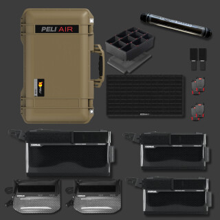 Peli Air 1535 mit CRD Adventure Organizing Kit I OCP Tan 499