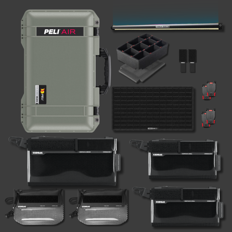 Peli Air 1535 mit CRD Adventure Organizing Kit II Desert Sage