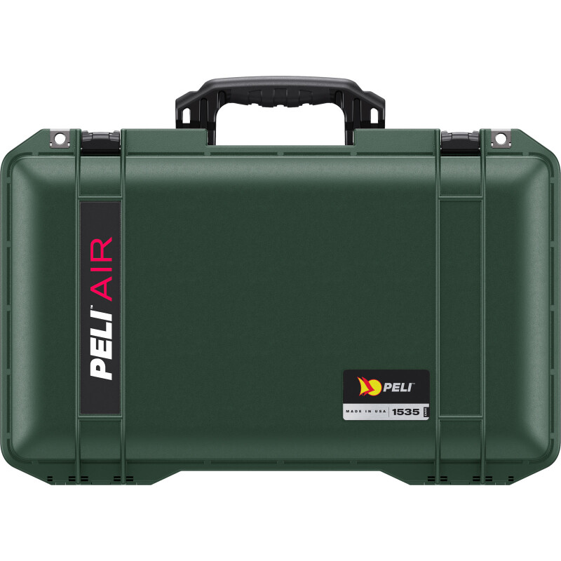 Valise à roulettes Peli Air 1535 avec système TrekPak, vert chasseur