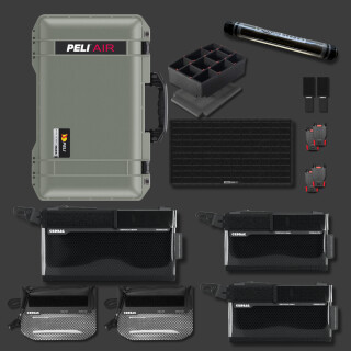 Peli Air 1535 mit CRD Adventure Organizing Kit I Desert Sage