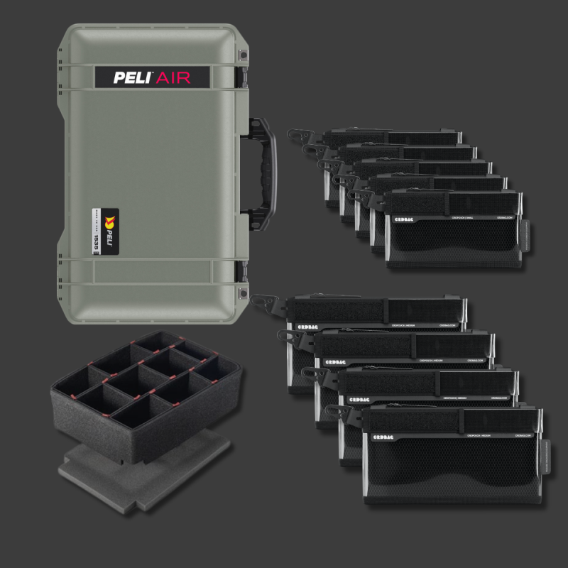 Peli Air 1535 mit CRD Adventure Organizing Kit IV Desert Sage