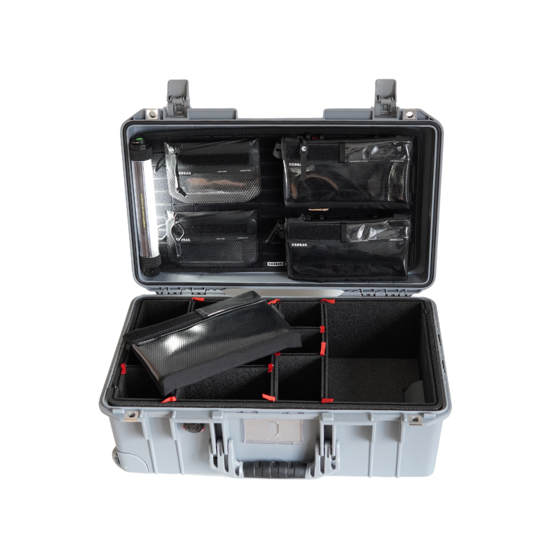 Peli Air 1535 mit CRD Adventure Organizing Kit I Hunter Green