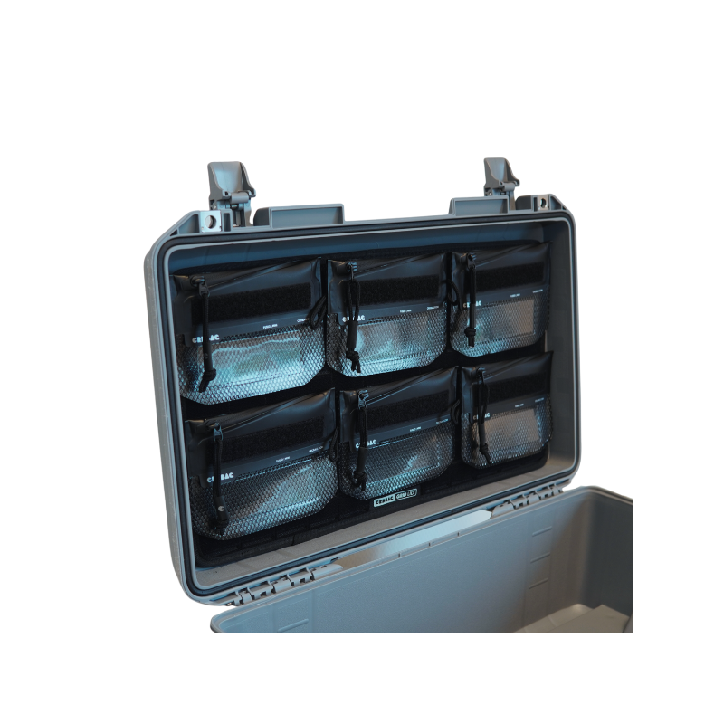 Peli Air 1535 mit CRD Adventure Organizing Kit V Hunter Green