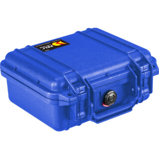 Peli Case 1200 mit Schaum, blau